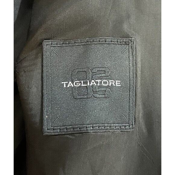 Tagliatore J-Alicya Black Double Breasted Blazer Jacket Made in Italy Size 44 - Picture 6 of 9
